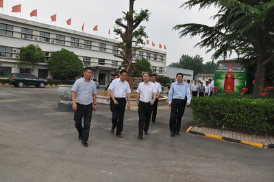 農(nóng)發(fā)行河南省分行黨委書記、行長(zhǎng)謝文蒞臨林河酒業(yè)和銀河棉業(yè)調(diào)研